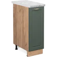 Vicco Fame-Line Apotheekkast – 30 cm, WB Marmer Groen-Goud Landhuis