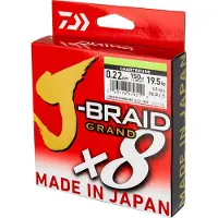 Daiwa Jb Grand Braided Line 135 M Grijs 0.160 mm