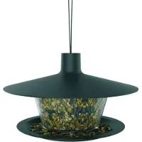 Plastia Voederhuis Finch Antraciet