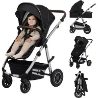Lionelo Amber 2in1 - kinderwagen - tot 22kg - ligpositie - wieg tot 9kg