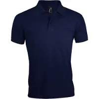 Sols Heren Prime Pique Poloshirt met korte mouwen (Franse marine)