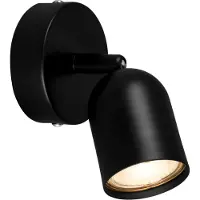 Briloner Spot , draaibaar, max. 9 Watt, GU10, zwart, 8 cm