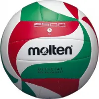 Molten volleybal VM2501L rood/wit/groen maat