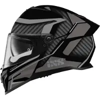 IXS iXS912 SV 2.0 Blade helm, mat zwart/zilver, maat M (57/58)