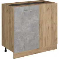Vicco R-Line Hoekkast – 86 cm zonder werkblad Beton