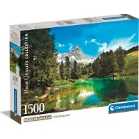 Clementoni - Puzzel - 1500 Stukjes - Blue Lake - Puzzel Voor Volwassenen