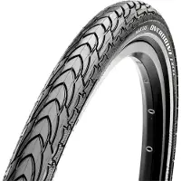 Maxxis Overdrive Excel Silkshield 700 x 40, stijver gravelband, zilver. 700 x 40, zilver