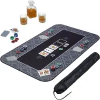 Relaxdays Poker mat (Duits)