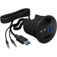 Icy Box IB-HUB1404A - Hub - 2 x SuperSpeed USB 3.0 + 1 x USB-C