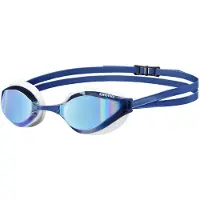Arena Spiegel Zwembril Blauw / Wit || Maat: One size
