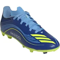 Adidas Sportschoen 'F50 Messi League' hemelsblauw / donkerblauw / geel / lichtgrijs