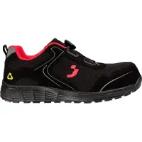 Safety Jogger Ecolobi S1P Veiligheidsschoen Zwart Lage Design