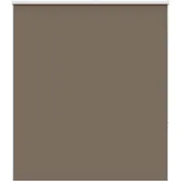 vidaXL Rolgordijn verduisterend koffie 125x150 cm stofbreedte 121,6 cm