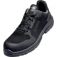 Uvex 1 sport veiligheidsschoenen, enkelmodel, S3, zwart, breedte 10, maat 52