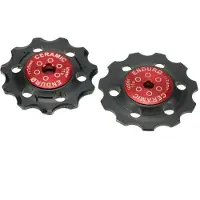 ABI Enduro Bearings Bkcj-0190 11-speed Zero Ceramic Hybrid fietsschakelaarrolset, zilver, zilver, one size