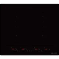 Heinner HBHI-M4ZB2FXSMTC Inbouw Inductiekookplaat 59 cm – 4 Kookzones – 7400 W – Power Boost – Bridge – Touch Bediening – Automatische Uitschakeling – Zwart – 5 Jaar Garantie