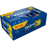 Varta Batterij LONGLIFE Power AA 2960 mAh Alkaline 1.5 V 12 Stuks