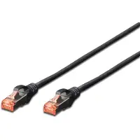 Digitus DK-1644-100/BL - Netwerkkabel - RJ45 - 10 m - Zwart