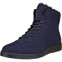 Ecco Bella Winter Veterboots blauw Nubuck Maat 41