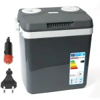 Dino KRAFTPAKET Koelbox Thermo-elektrisch Dino KRAFTPAKET KRAFTPAKET AC/DC 12 V, 230 V Grijs 25 l Energielabel: A++