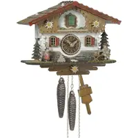Trenkle - 1512 - Chalet-koekoeksklok - 1-daags kettingaangedreven uurwerk - Koekoek Classic