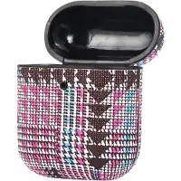 Terratec AirPods hoesje AirBox, stoffen uitvoering, geribbeld design, model 2