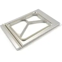 Maxima Menu Tray 227 x 178 mm Small - 3 Compartments - -
