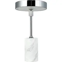 Dyberg Larsen Tafellamp Starlight, dimbaar, chroom / zilver, Woon-/ Eetkamer, metaal, Design, Tafellamp