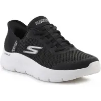 SKECHERS Slip-Ins: GO WALK Flex - Grand Entry, Vrouwen, Zwart, Sneakers, maat: 40,5