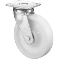 BS Rollen Zwenkwiel voor zware lasten | wiel-d. 200 mm draagvermogen 1200 kg | kunststof | 138 mm 110 mm | 1 stuk - RR100.B15.200