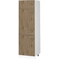 Vicco R-Line Koelkast ombouwkast – 60 cm Artisanaal eiken