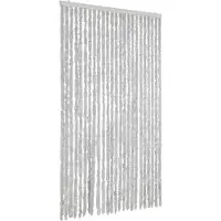 vidaXL Vliegenhor Retro Grey 100x200 cm, chenille