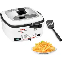 Tefal FR 4950/27 Friteuse, kunststof behuizing, 1600 watt, uitneembaar reservoir van 2 liter, Coolwall-technologie, timer