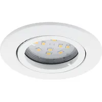 Eglo Led plafondspot Tedo 8cm wit