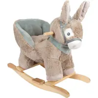 Small Foot Schommelpaard in de vorm van een ezel, met zitplaats