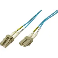 Roline 21.15.8701 Glasvezel netwerkkabel - 1 meter - 2 x LC connectoren - 2 x LC connectoren - Turquoise (Turkizoen)