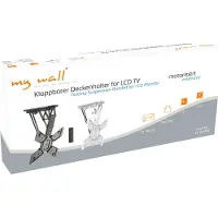 My Wall HL 40 MWL TV-plafondbeugel Gemotoriseerd, Kantelbaar Met afstandsbediening