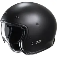 HJC V31 Flat Zwart Semi Flat Zwat Jethelm Maat 2XL