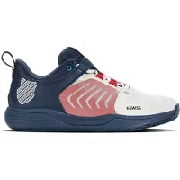 K-Swiss Ultrashot Team All Court Shoes Wit,Blauw EU 42 1/2 Man