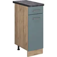 Vicco R-Line Keukenonderkast – 30 cm, WB Antraciet Blauw-grijs