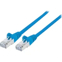 Intellinet 350792, 15 meter, Cat6a, S/FTP (S-STP), RJ-45, RJ-45, blauw