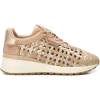 Carmela Carmelavoor vrouwen. 16228702-BEIGE Trainers 162287 beige (38), 1 tot 3 cm, Veters, Casual