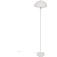 Atmosphera Vloerlamp Savio - metaal - wit - H140 cm - Leeslamp - Designlamp - statief lamp