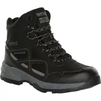 Regatta Heren Vendeavour Wandelschoenen (Zwart/Graniet)