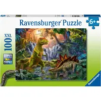 Ravensburger puzzel Oase van dinosauriÃ«rs - Legpuzzel - 100 stukjes