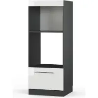 Vicco Fame-Line Magnetronkast – 60 cm open Wit Hoogglans