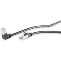 S-Conn S/FTP CAT6 Gigabit netwerkkabel haaks/recht / zwart - 10 meter