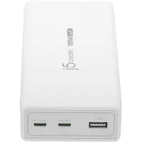 J5CREATE JUP37185W-EN 185W GaN PD 3.1 USB-C-oplader met 3 poorten-EU