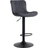 CLP Barkruk Linus | Kleur: crème | Materiaal: Kunstleer