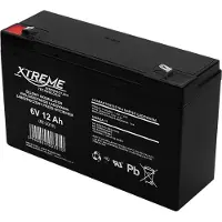 BLOW Gel-accu 6V 12Ah, , onderhoudsvrij, ongevoelig voor ligpositie